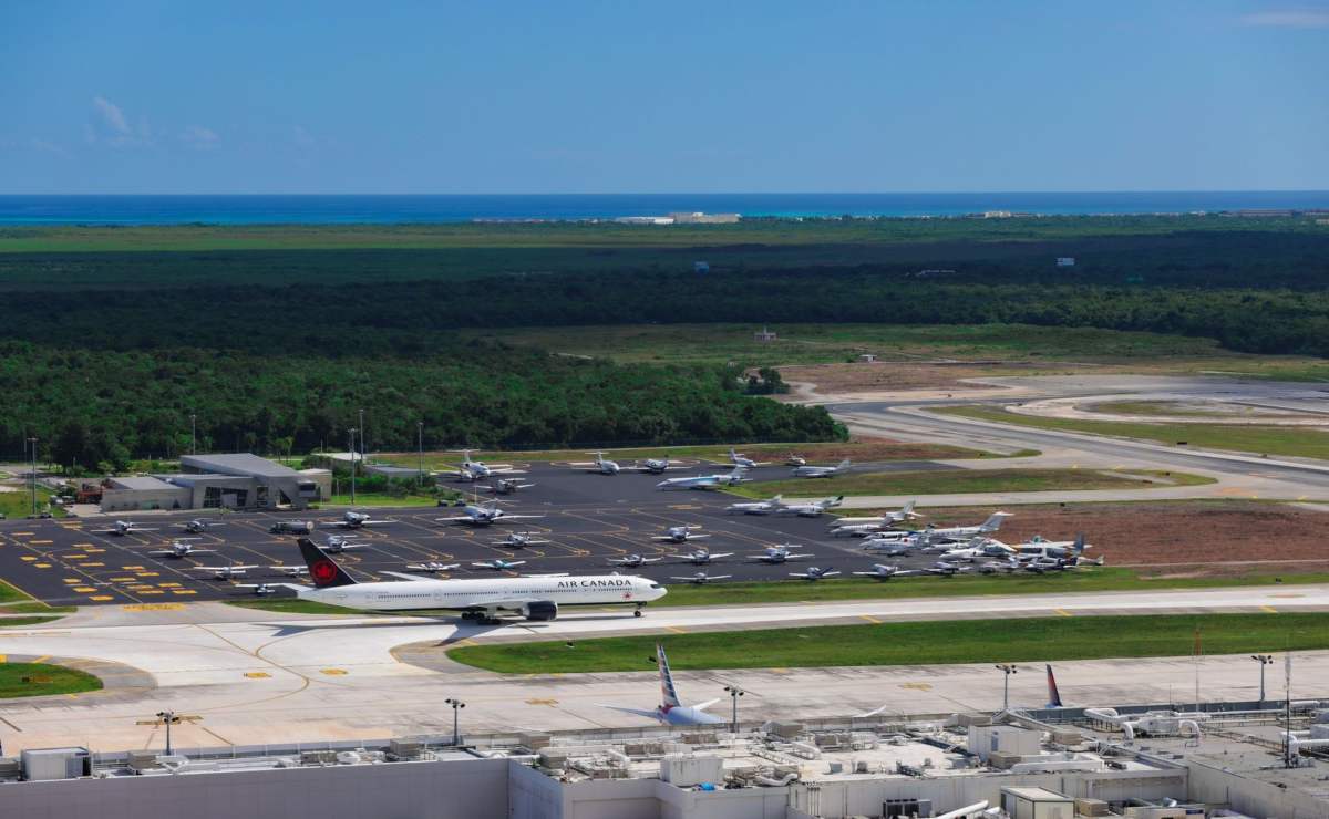 Ritmo Modesto: tráfico de pasajeros en el Aeropuerto de Cancún sigue creciendo
