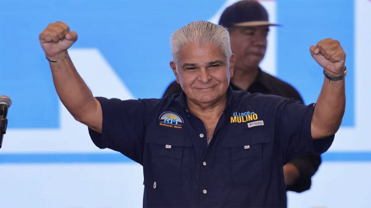 José Raúl Mulino gana elecciones presidenciales de Panamá